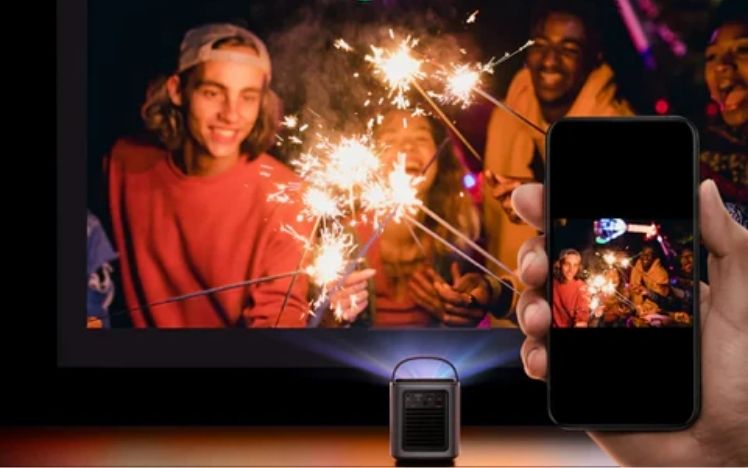 Casting video to projector from phone