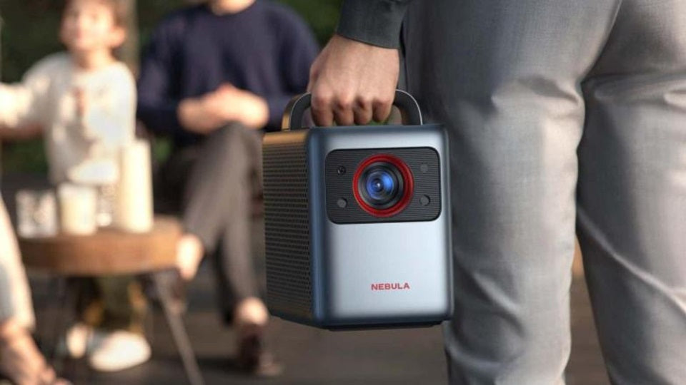 Nebula movie projector for media room