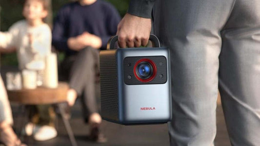 Nebula movie projector for media room