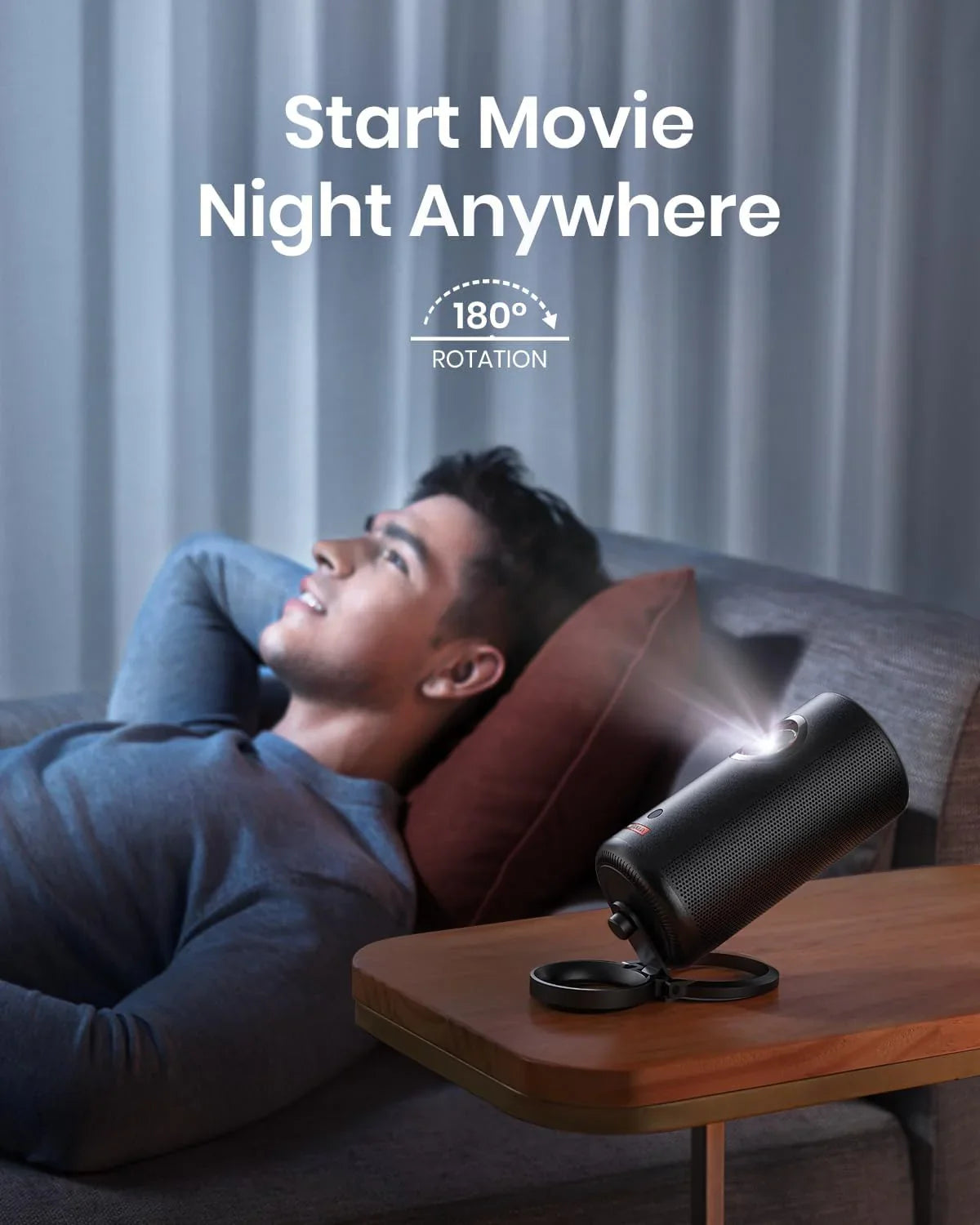 Capsule 3 Laser | Laser-Powered Mini Projector