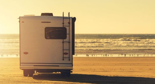 Boondocking beach site