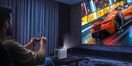 Playing games with Nebula projector