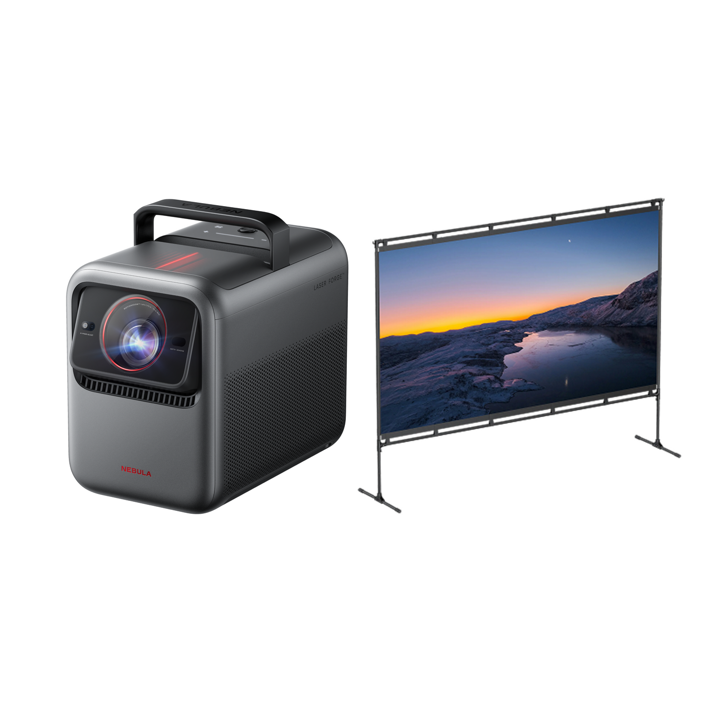 Nebula X1 | $150/Month-4K Triple Laser Projector with Micro Gimbal