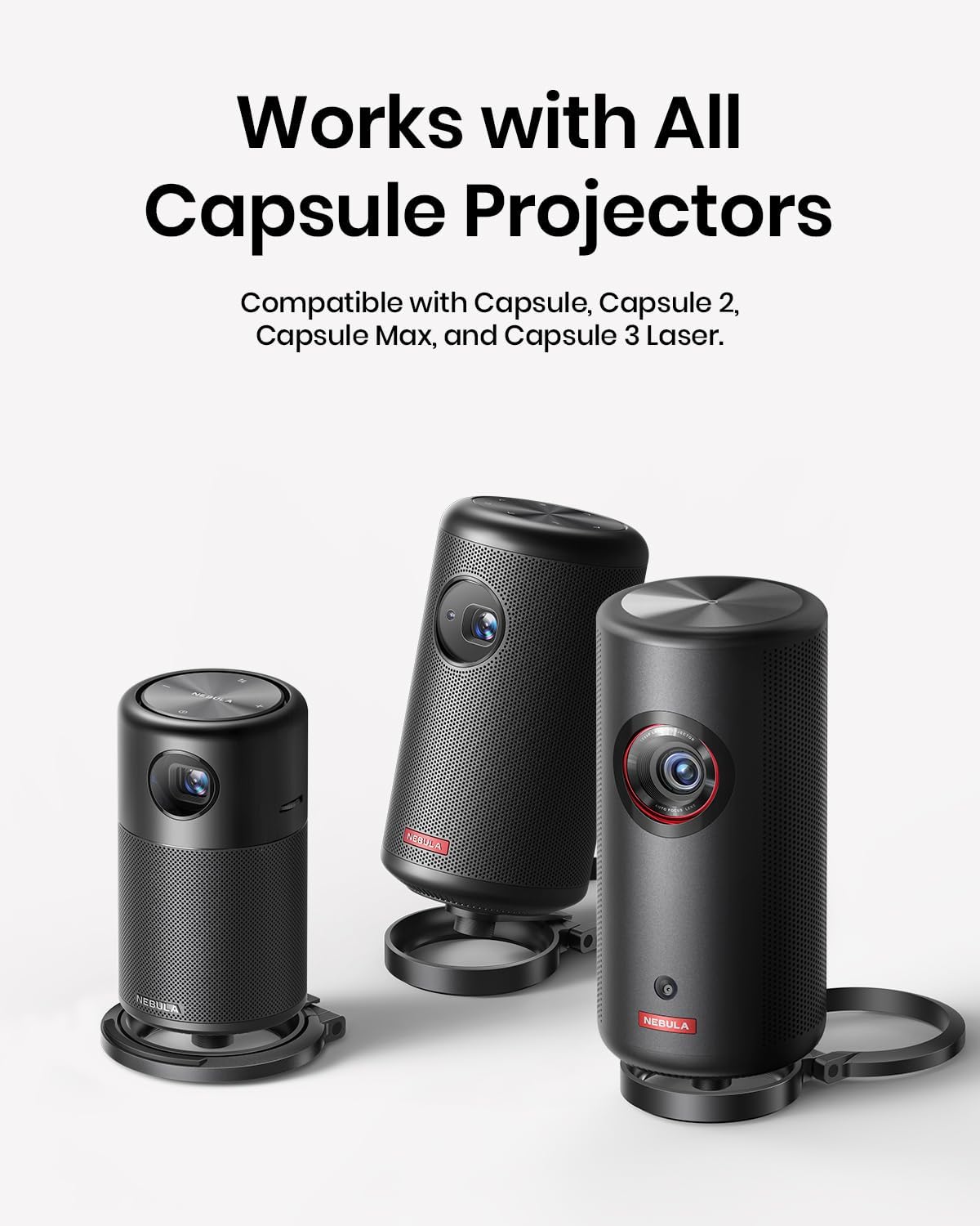 Capsule 3 (New) | 1080p Mini Google TV Projector