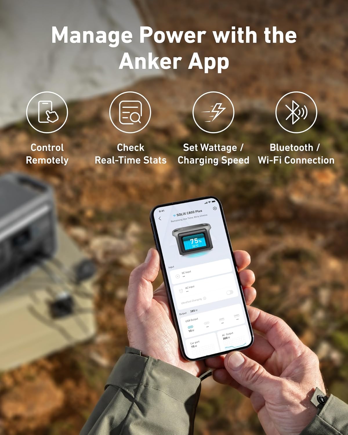 Anker SOLIX C800 Plus Portable Power Station