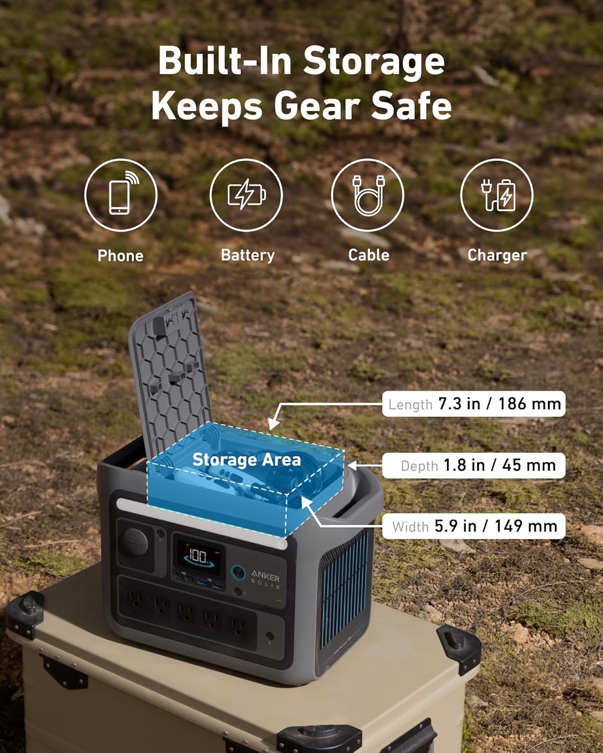 Anker SOLIX C800 Power Station