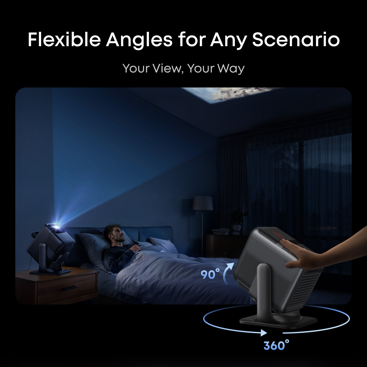 NEBULA X1 Gimbal Stand | Flexible &amp; Auto-Lock