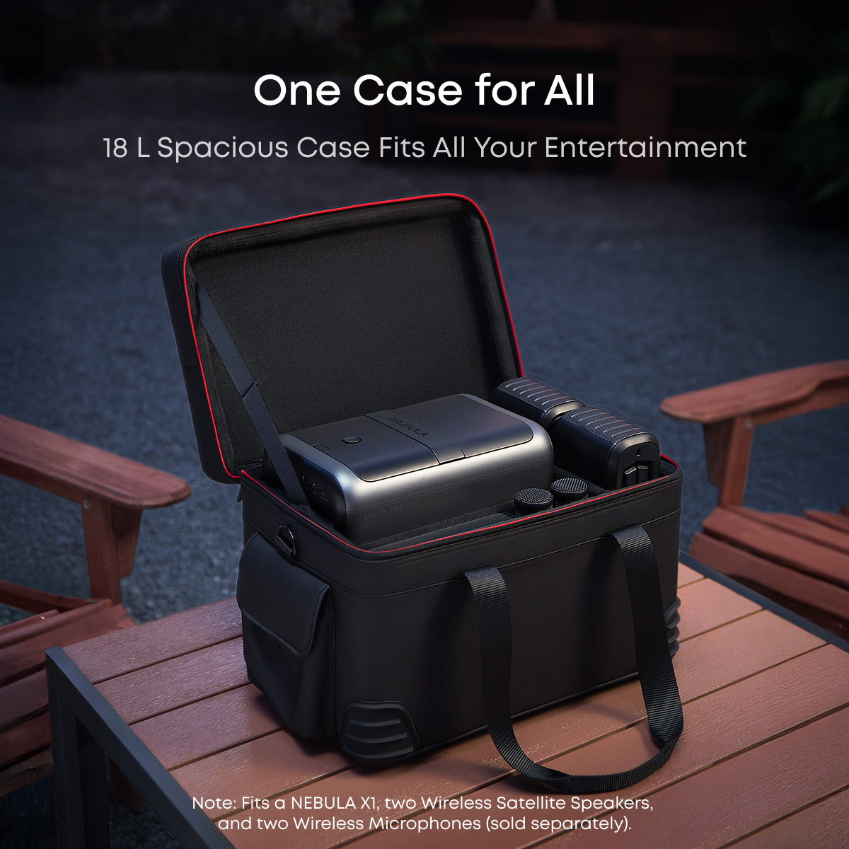NEBULA X1 Carry Case｜Splash-Proof &amp; Durable