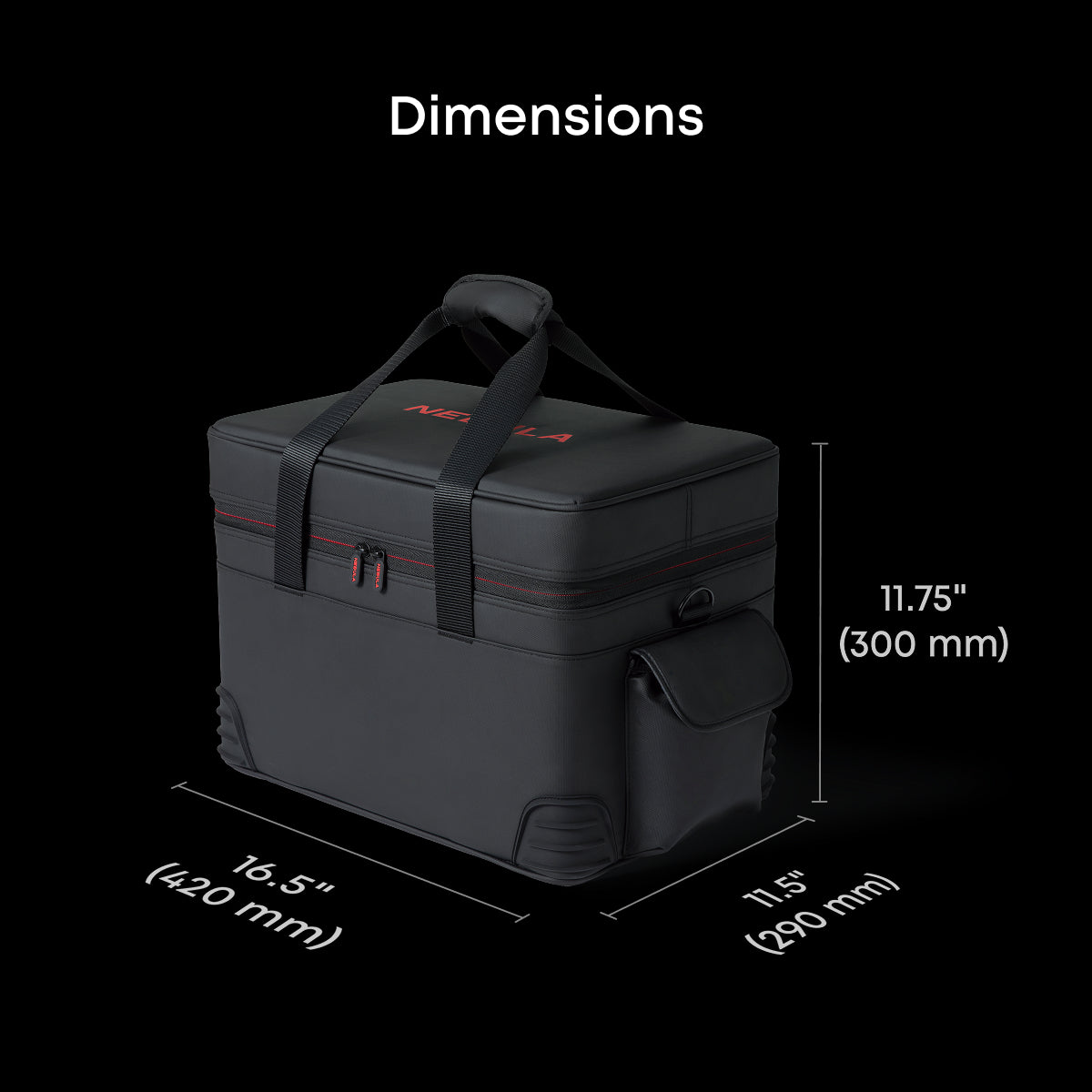 NEBULA X1 Carry Case｜Splash-Proof &amp; Durable