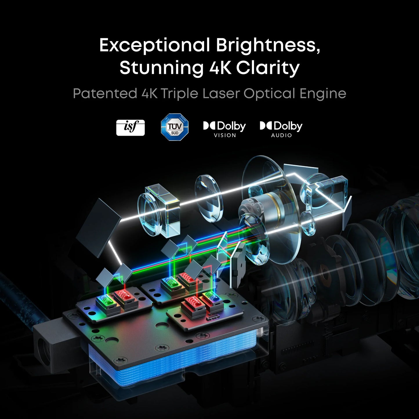 Nebula X1 | 4K Triple Laser Projector & Wireless Satellite Speaker
