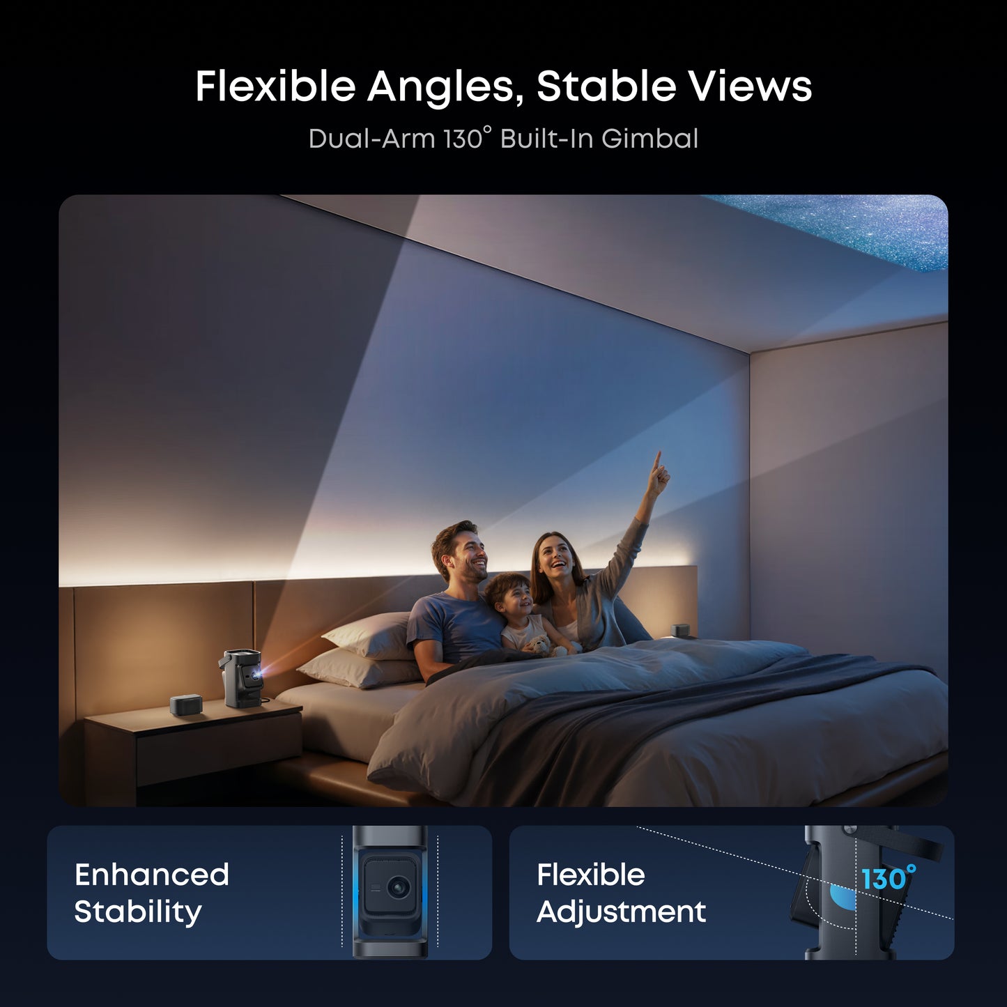 Nebula P1 | World's First Portable Projector with Detachable Speakers