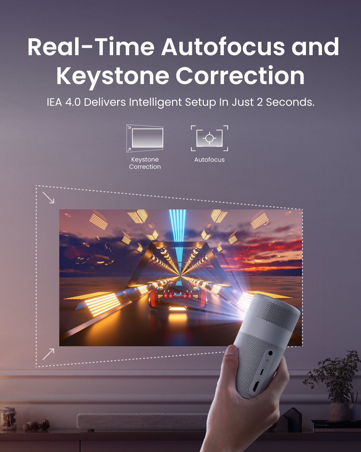 Capsule Air | Google TV Projector