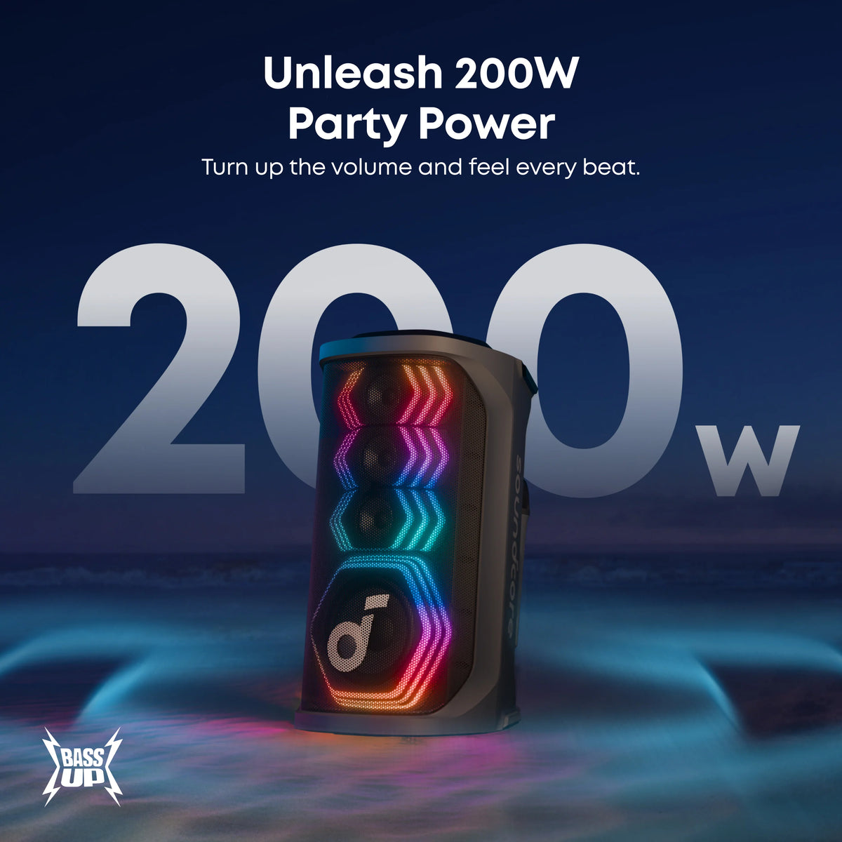 soundcore Rave 3S | Party Speaker with 200W Sound