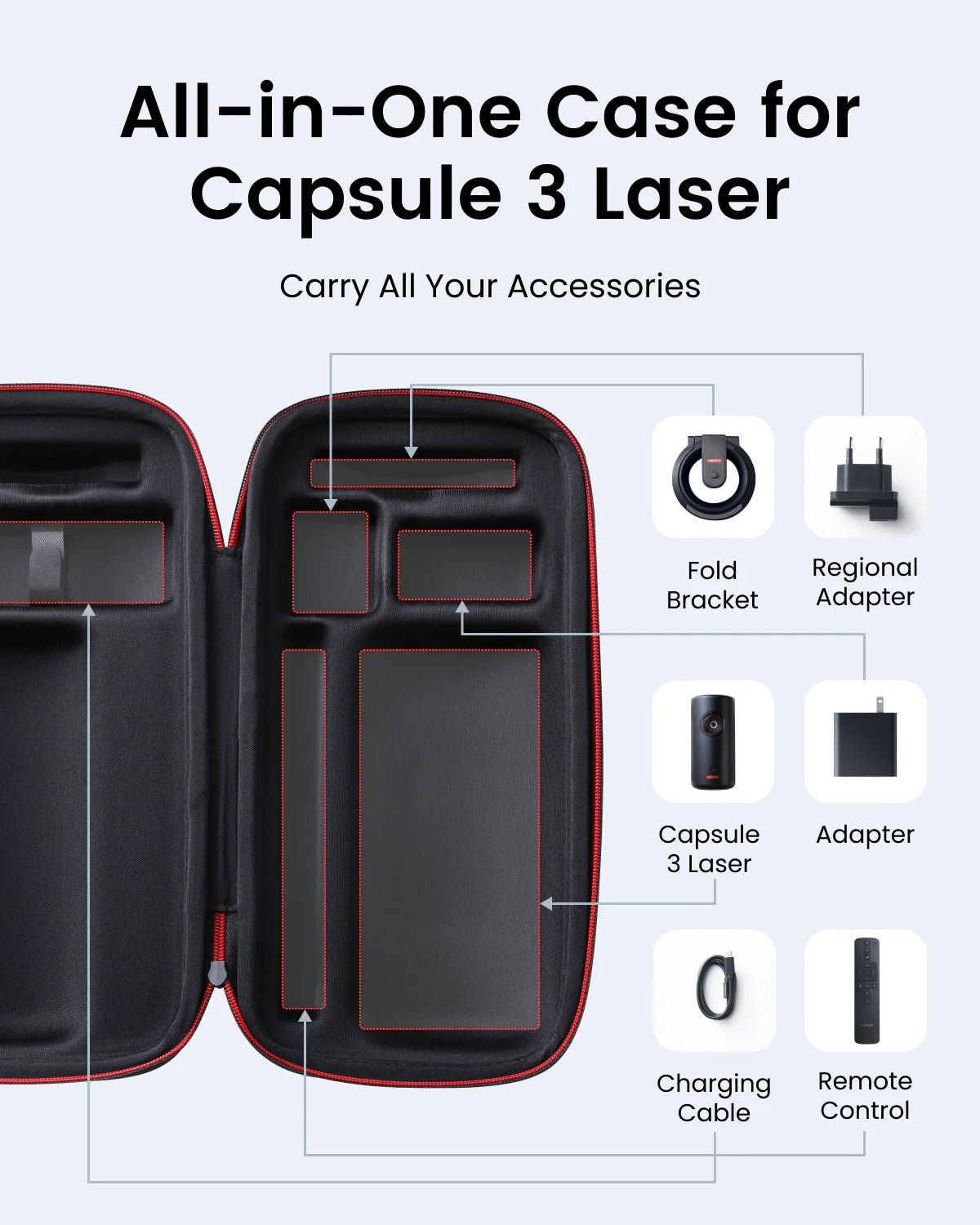 Capsule 3 Laser | Laser-Powered Mini Projector