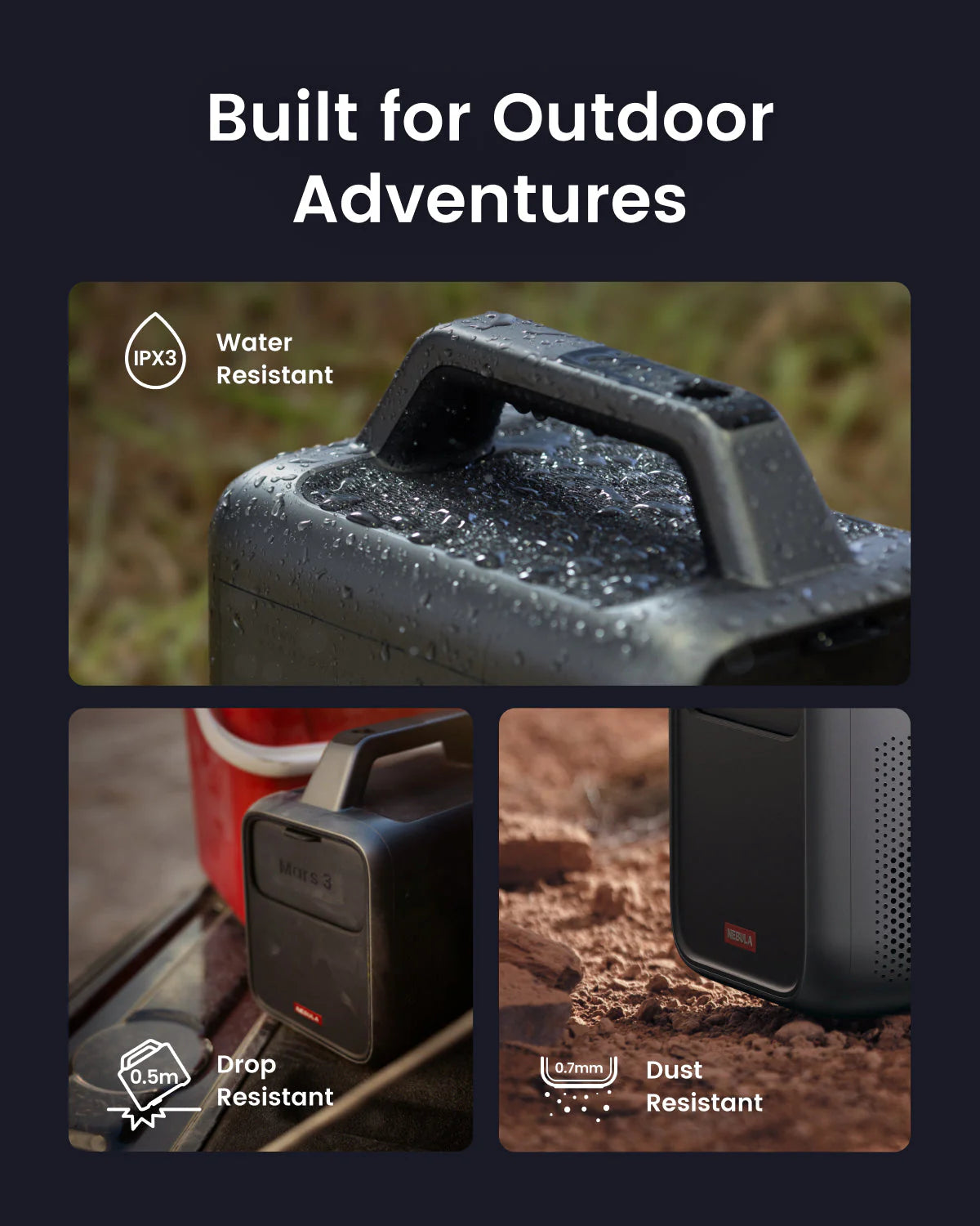 Outdoor Entertainment Set with Mars 3 &amp; Motion+