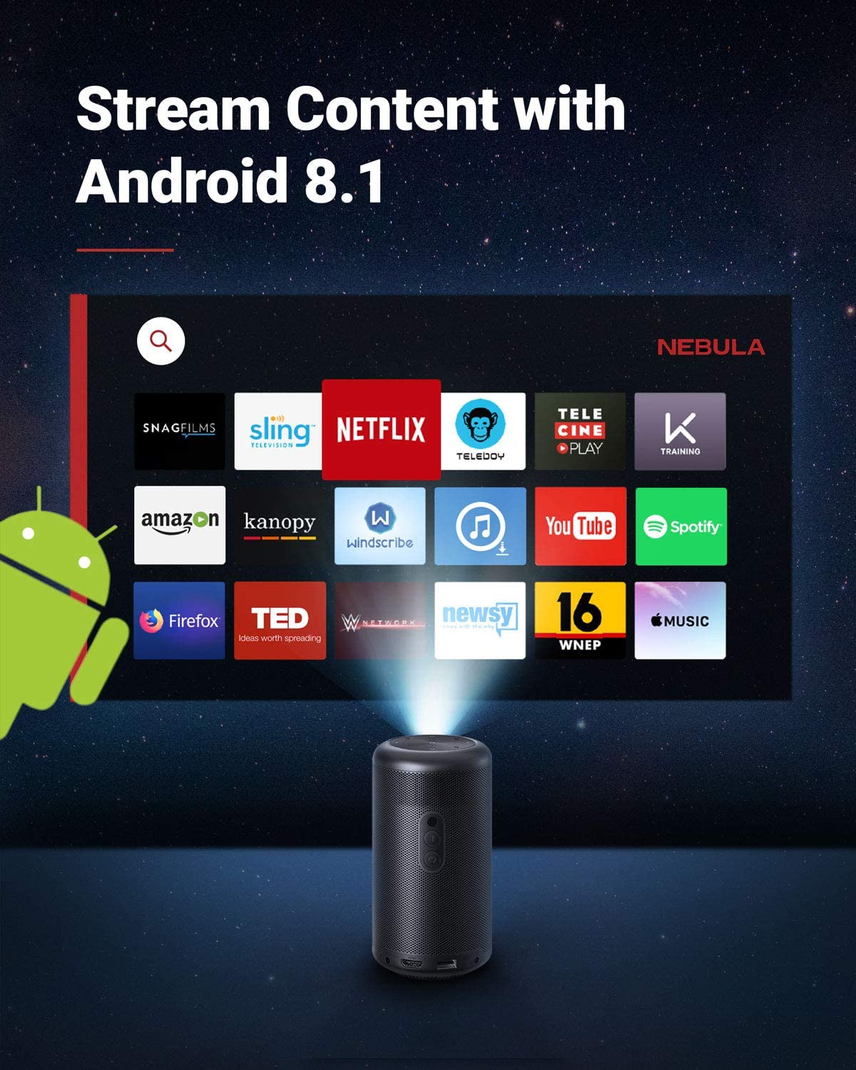 How Can I Stream and Control Netflix from My Phone on a Projector?